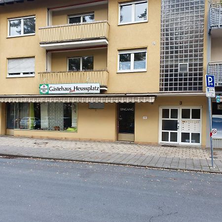 Gaestehaus Am Heuss-Platz Erlangen Exteriör bild