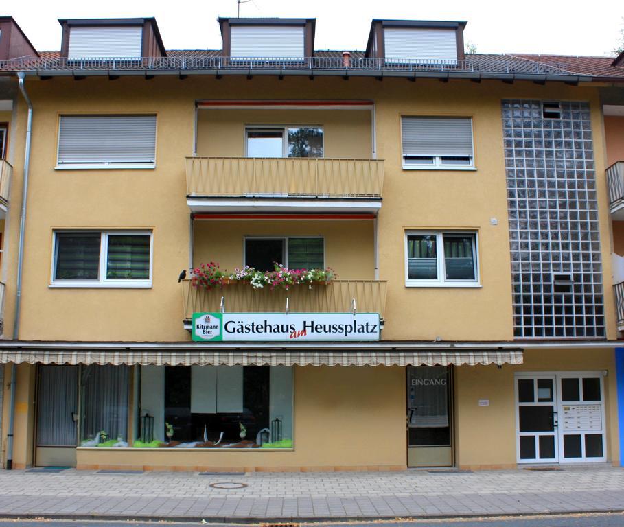 Gaestehaus Am Heuss-Platz Erlangen Exteriör bild